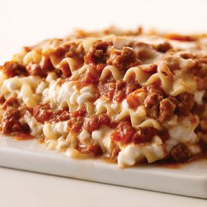 Italian Dinner - Meat & Cheese Lasagna